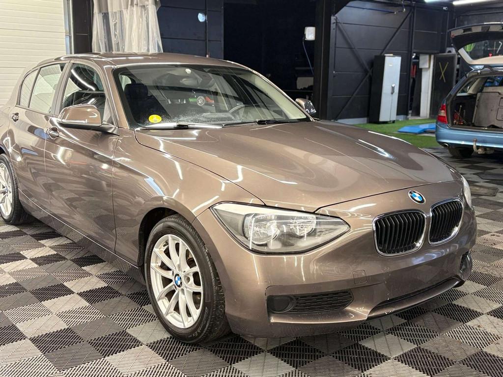 BMW 116 EURO 5, Auto's, 1 Reeks, Gebruikt, Bruin, Leder