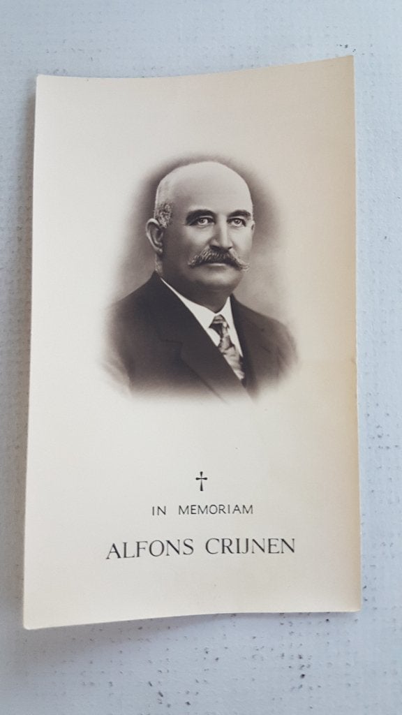 DP Petrus Alfons Crijnen (x Adriaenssens ) Berendrecht, Enlèvement ou Envoi, Carte de condoléances