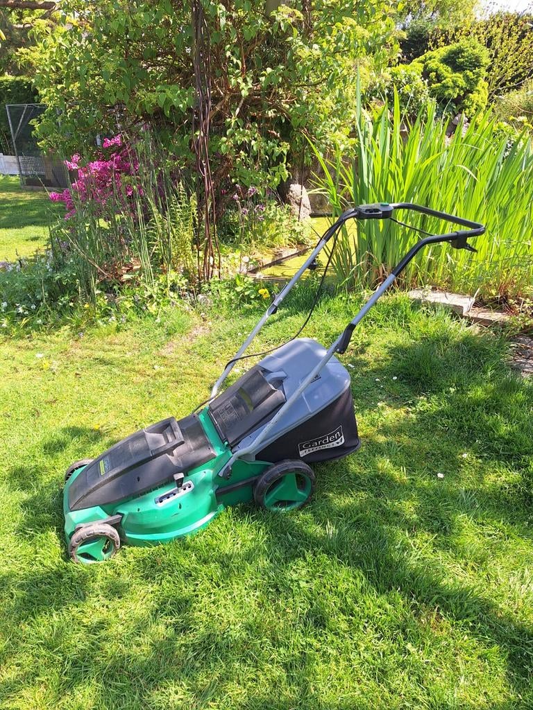 Elektrische grasmachine Garden Feelings., Ophalen