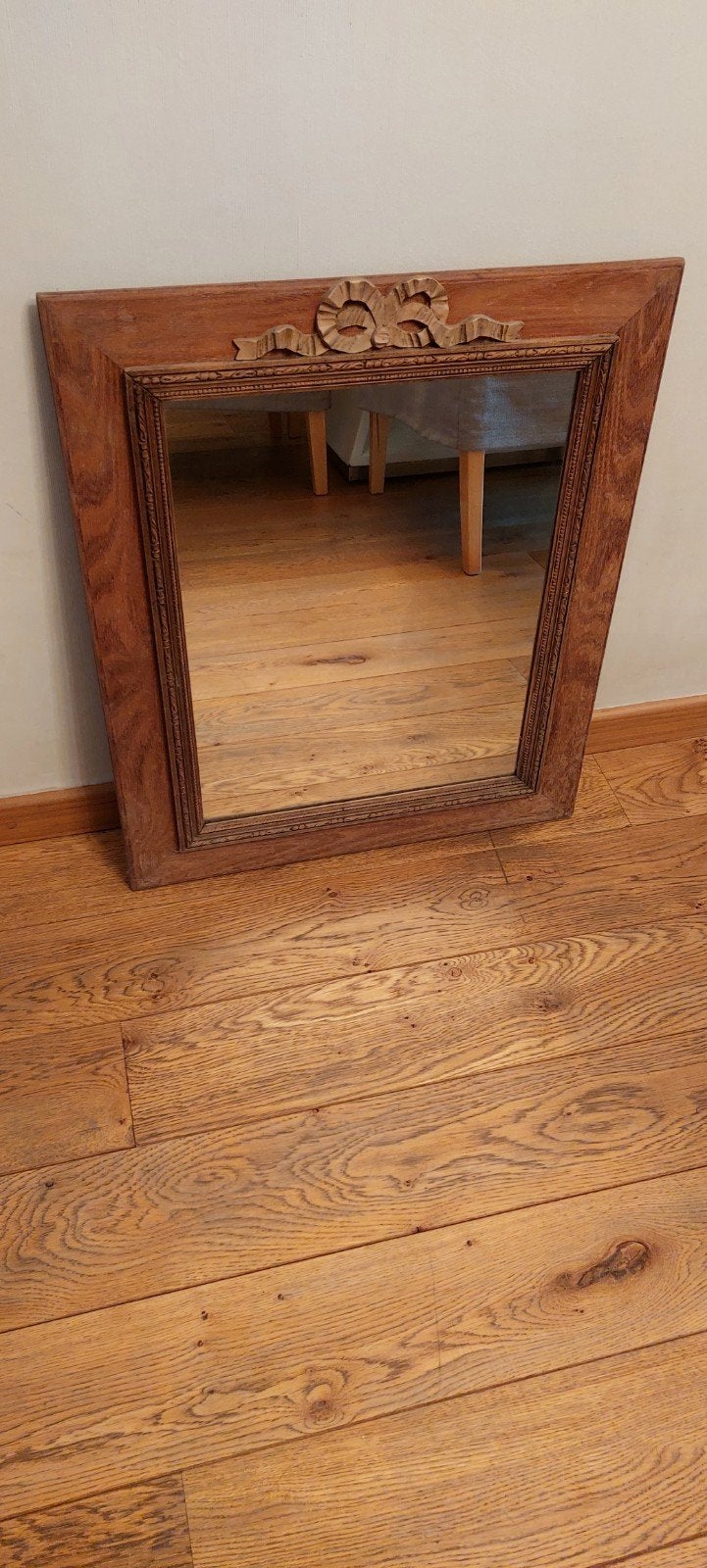 Miroir 55 x 66 cm, Antiquités & Art, Enlèvement ou Envoi