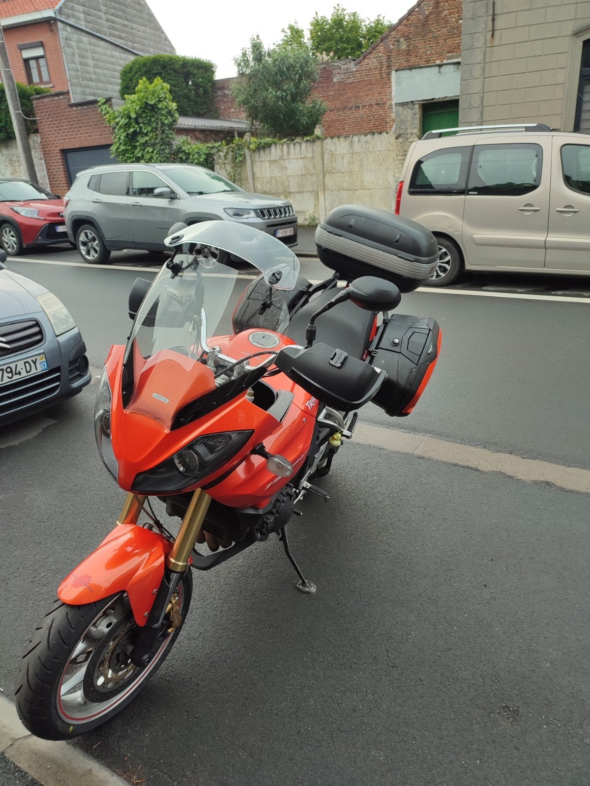Moto Triumph tiger 1050 2008, Motos