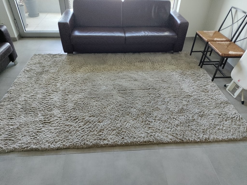 Tapijt te koop beige kleur, Enlèvement, Beige