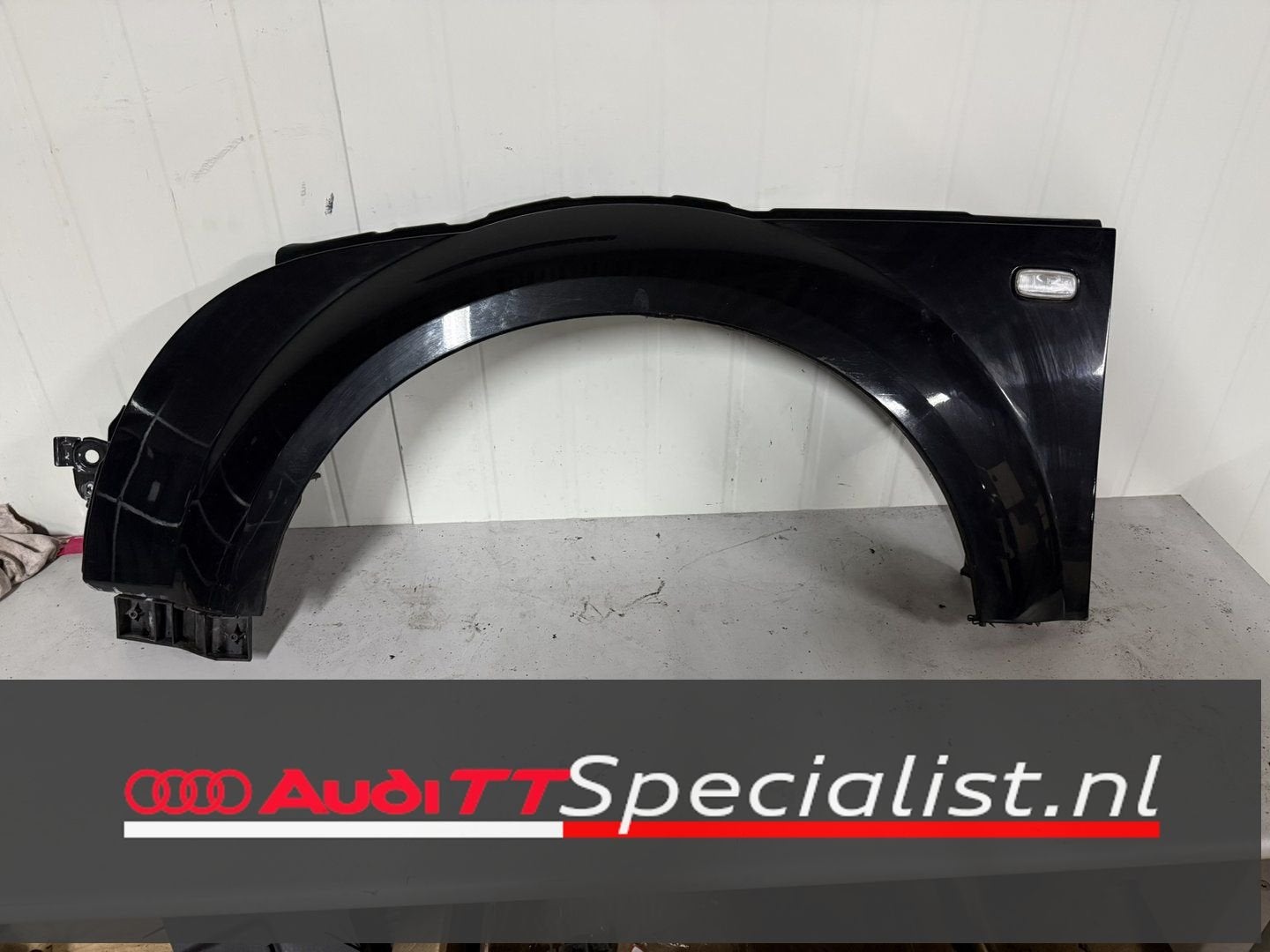Voorscherm spatbord links gebruikt zwart Audi TT MK1, -, -, Garde-boue, Audi