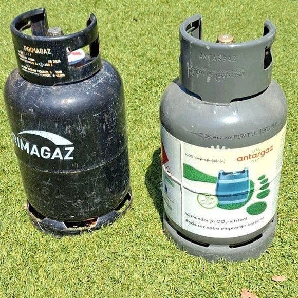 Lege gasflessen propaan/ butaan inruilbaar., Ophalen