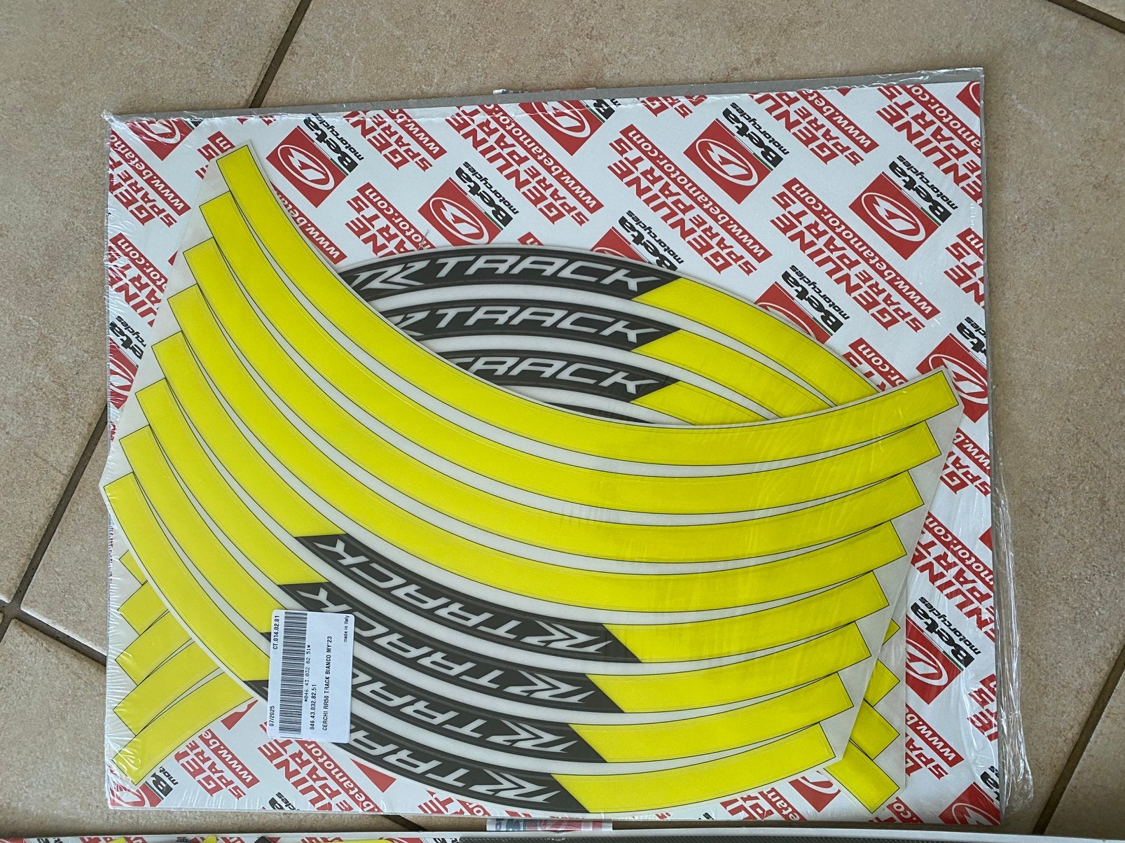 Beta rr 50 track stickerset, Ophalen of Verzenden, Nieuw, Overige typen