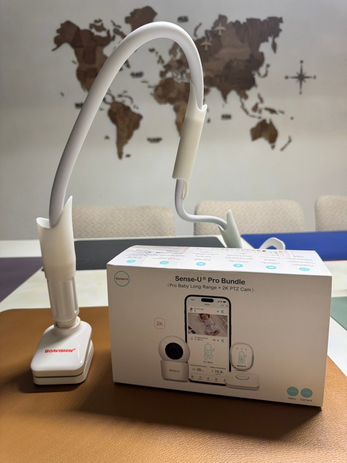 Sense-U Baby Pro Bundle (ademhalingsmeter), Kinderen en Baby's, Babyfoons, Ophalen of Verzenden, Zo goed als nieuw, 250 meter of meer