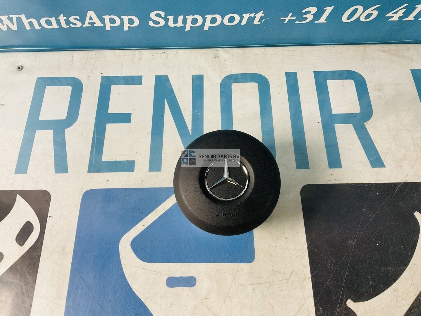 Stuurairbag Mercedes A W177 CLA W118 C W205 AMG Stuur Airbag, -, Utilisé, -, Enlèvement ou Envoi