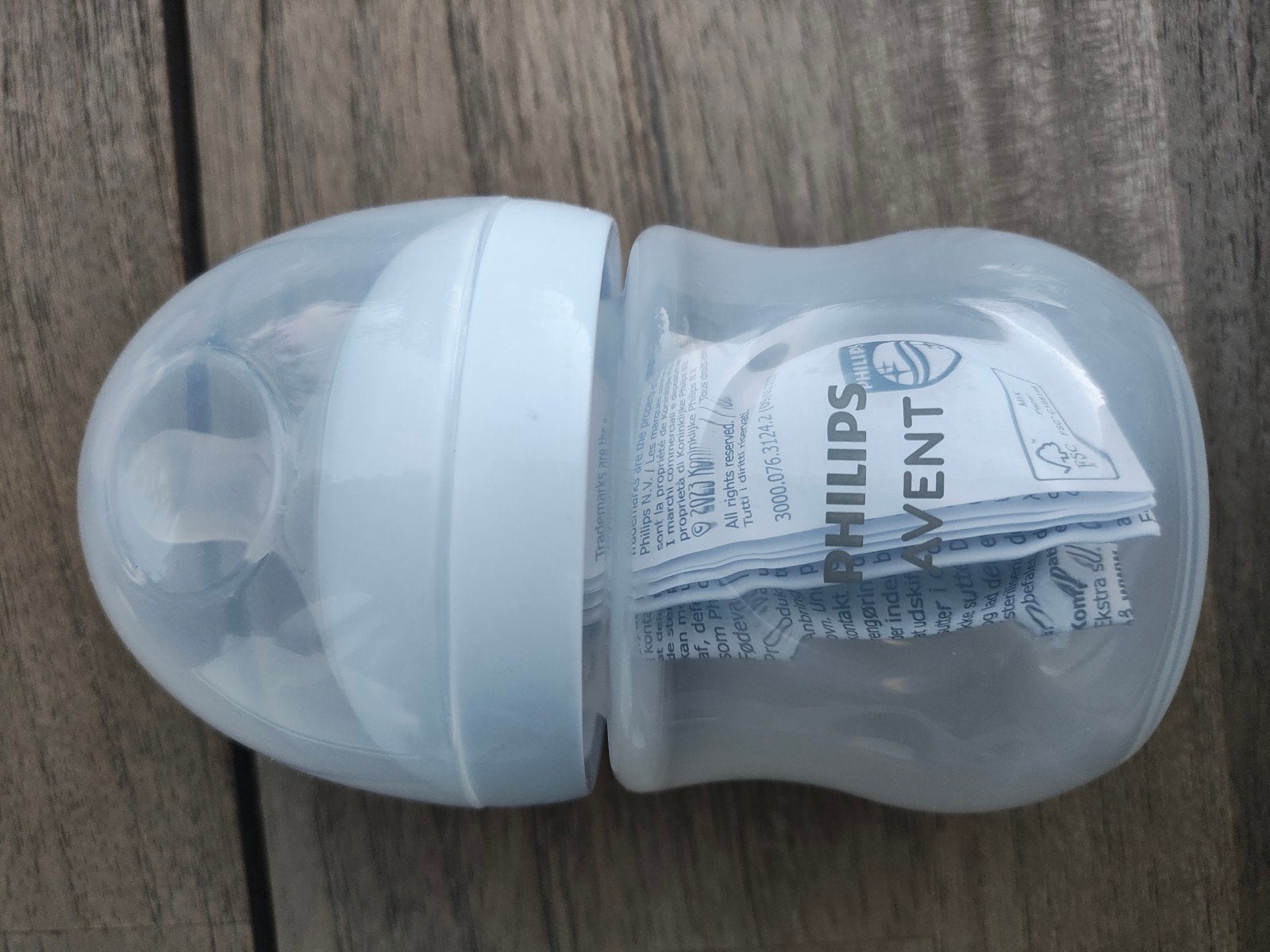 Fles Avent, Ophalen