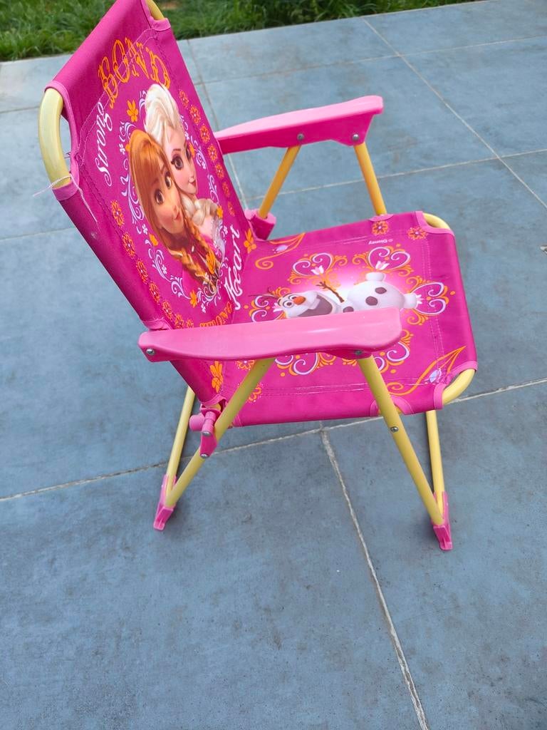 Kinderstoel frozen, Ophalen