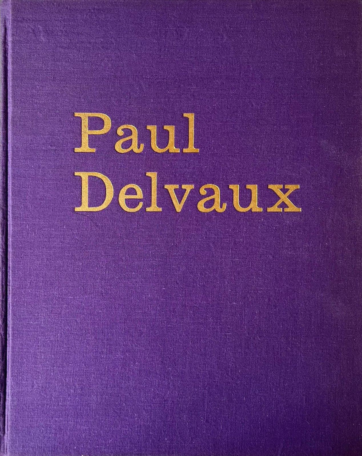 Paul Delvaux - L'Homme, le peintre... - Signé - FR - HC, Enlèvement ou Envoi, Comme neuf, Peinture et dessin