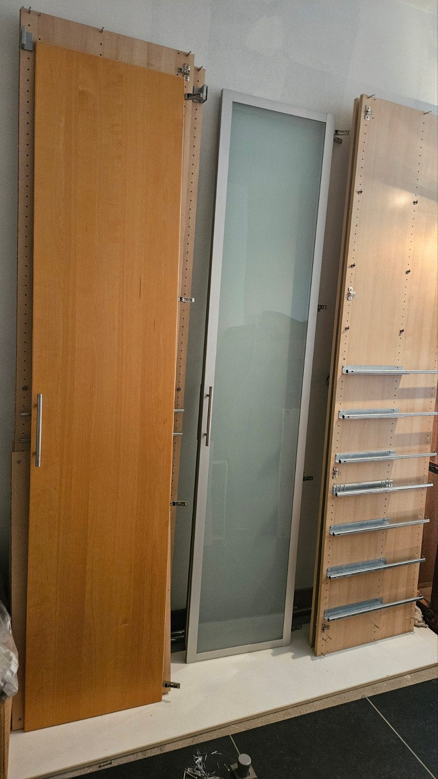 Armoire murale IKEA Pax (3 x 100 cm), Autres essences de bois, Modern/Scandinavisch, Comme neuf, 100 à 150 cm