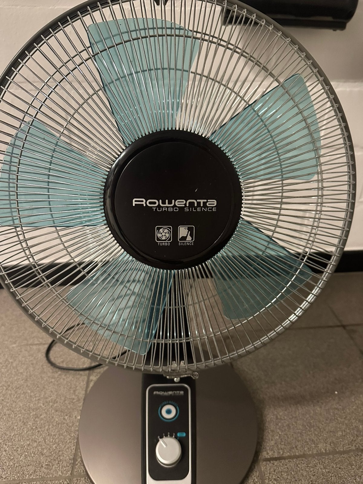 Ventilator Rowenta turbo silence, Elektronische apparatuur, Ophalen, Gebruikt, Tafelventilator