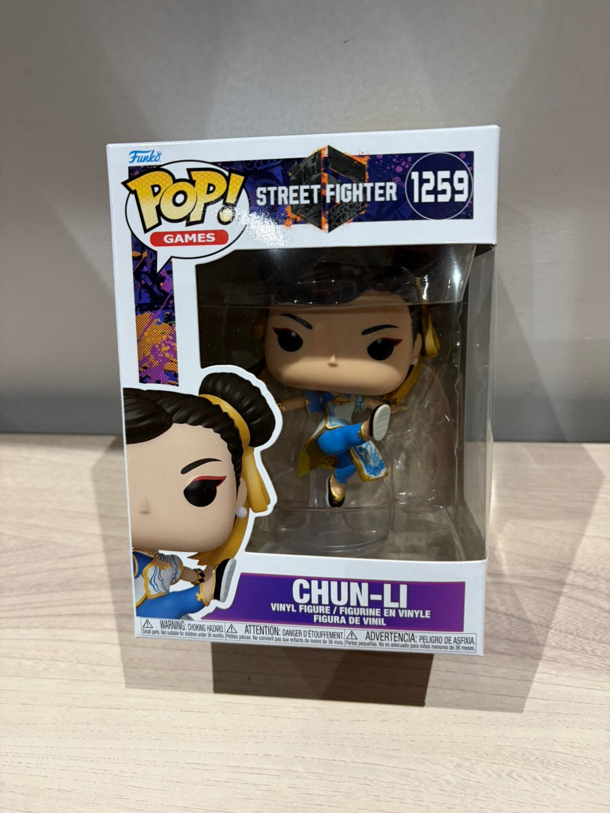 Funko Pop! Games Street Fighter Chun-Li #1259 Vinyl Figure, Enlèvement ou Envoi, Comme neuf