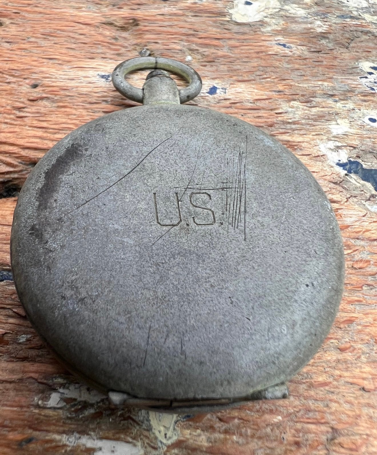 RARE! WWII S&W NY BRASS US MILITARY COMPASS!, Verzamelen, Ophalen of Verzenden