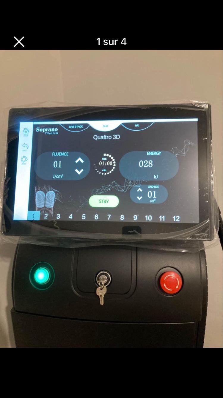 Machine epilation laser diode definitif, Handtassen en Accessoires, Ophalen, Zo goed als nieuw