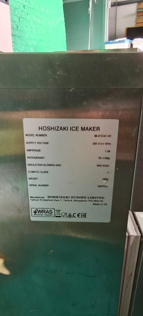 Hoshizaki, Ophalen, Gebruikt, Zelfvriezend