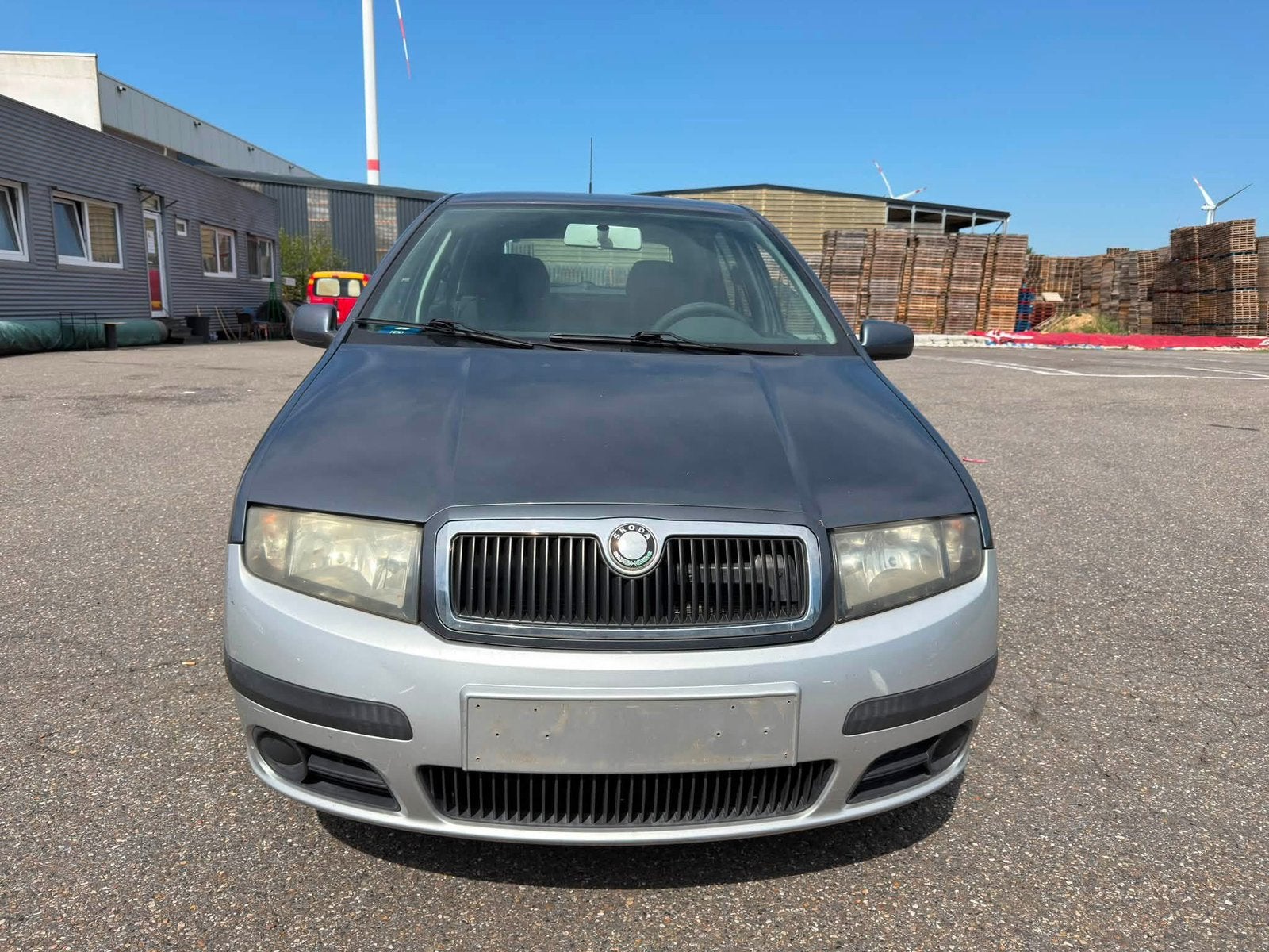 ŠKODA FABIA 1.2 BENZINE – EXPORT  – ZO MEE TE NEMEN, Auto's, Stof, Zwart, 1198 cc, Bedrijf