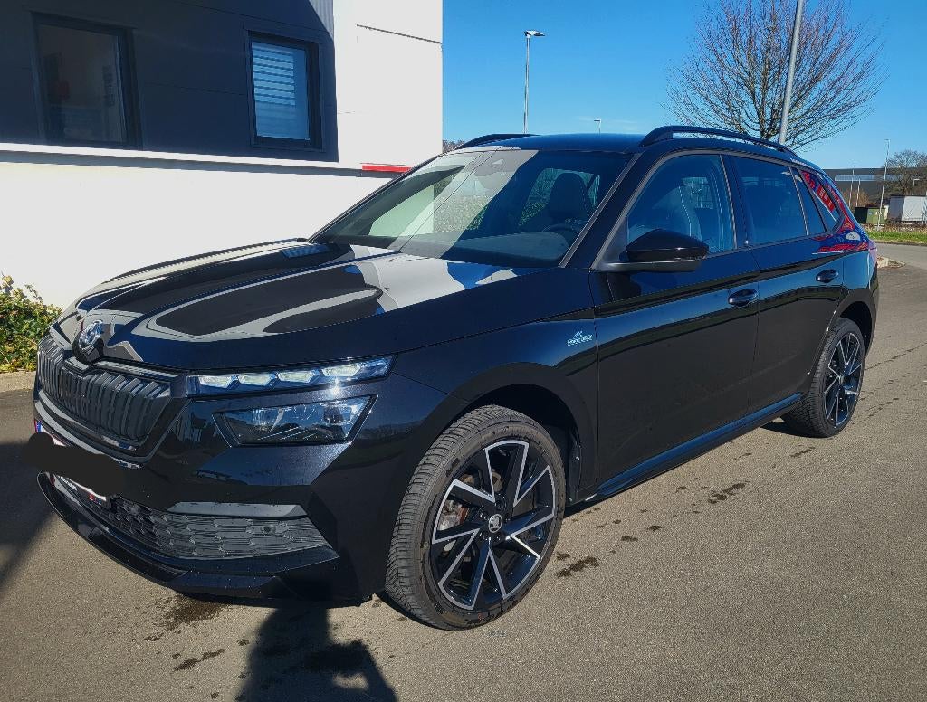 Skoda Kamiq, Auto's, Voorwielaandrijving, Stof, Zwart, Zwart