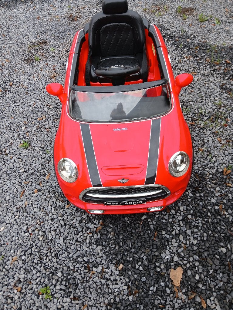 Elektrische kinderauto Mini Cabrio, Kinderen en Baby's, Nieuw