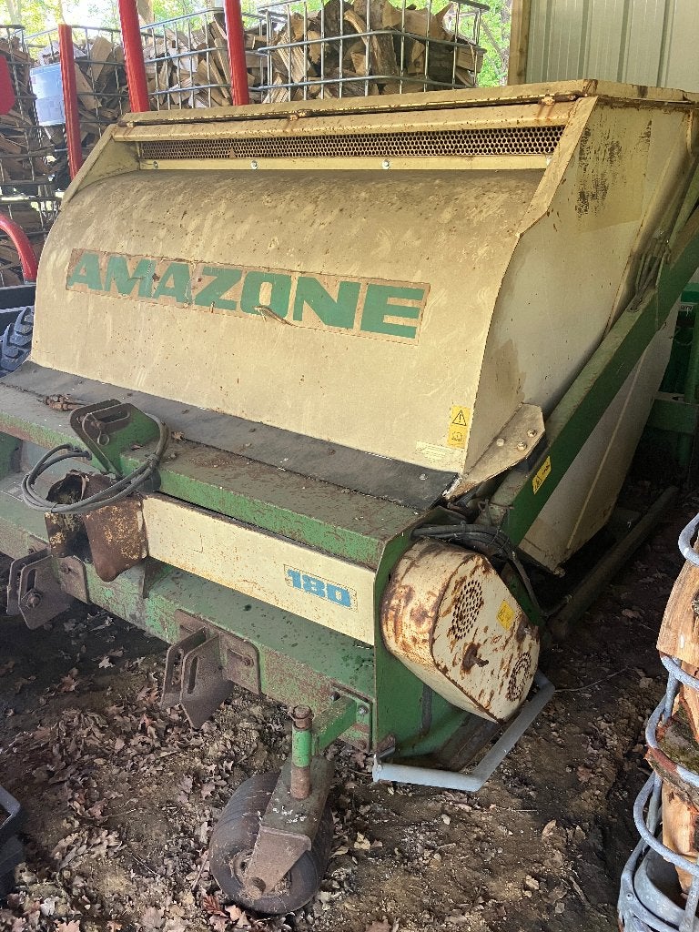 Amazone ghs180 klepelmaaier met opvang, Ophalen