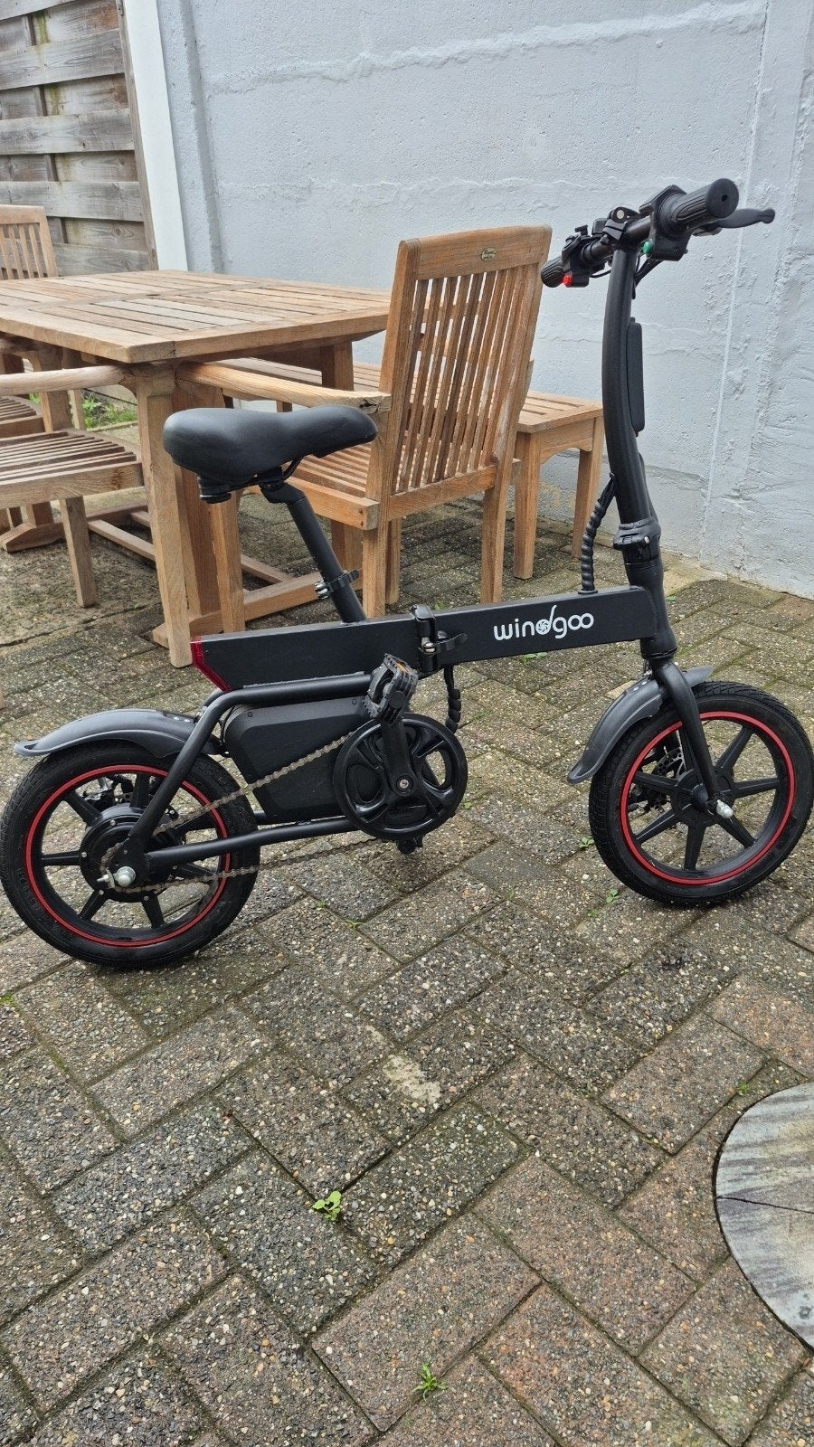Windgoo elektrische fiets kinderen, Ophalen