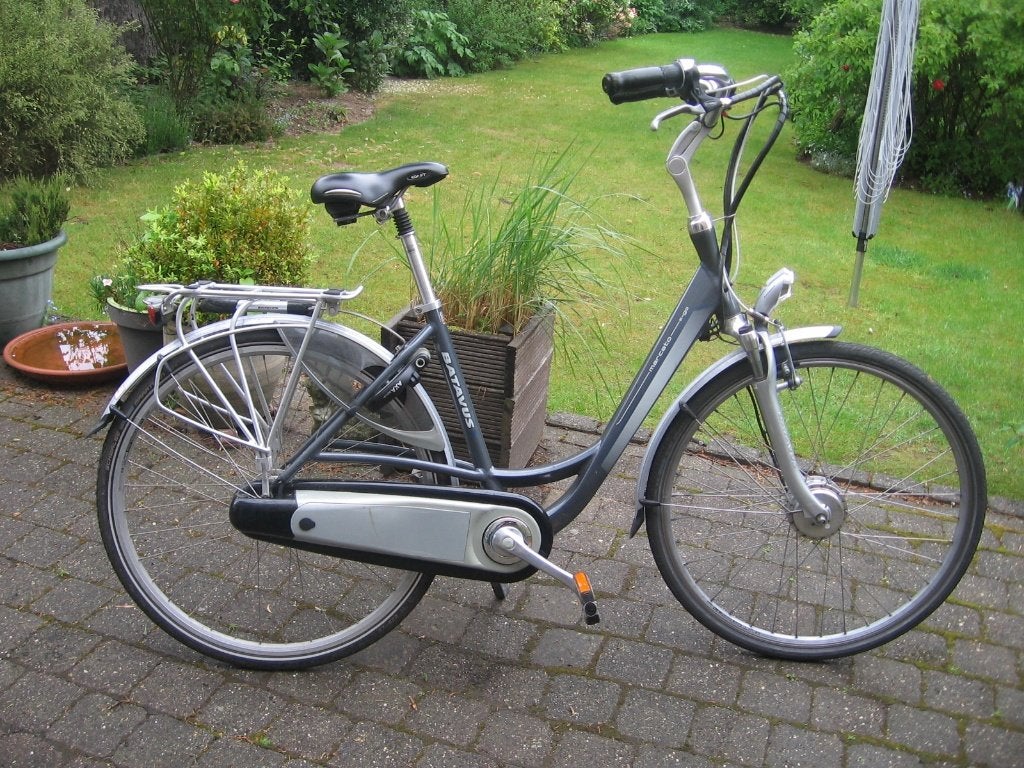 28 inch Batavus E-go remove met ( batterij ?? ) probleem, Enlèvement, Utilisé, Batavus