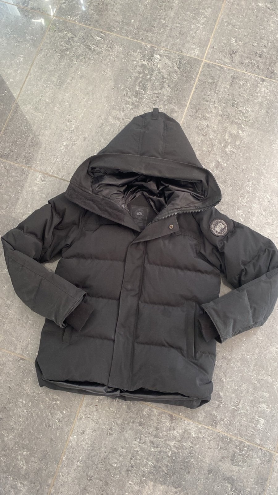 Canada goose Macmilan, Ophalen, Gedragen, Maat 48/50 (M), Zwart