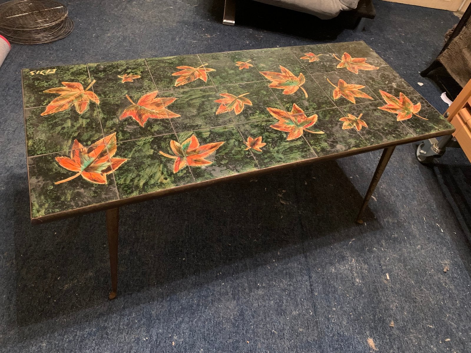 Table de salon carrelée, Huis en Inrichting, Ophalen, Zo goed als nieuw