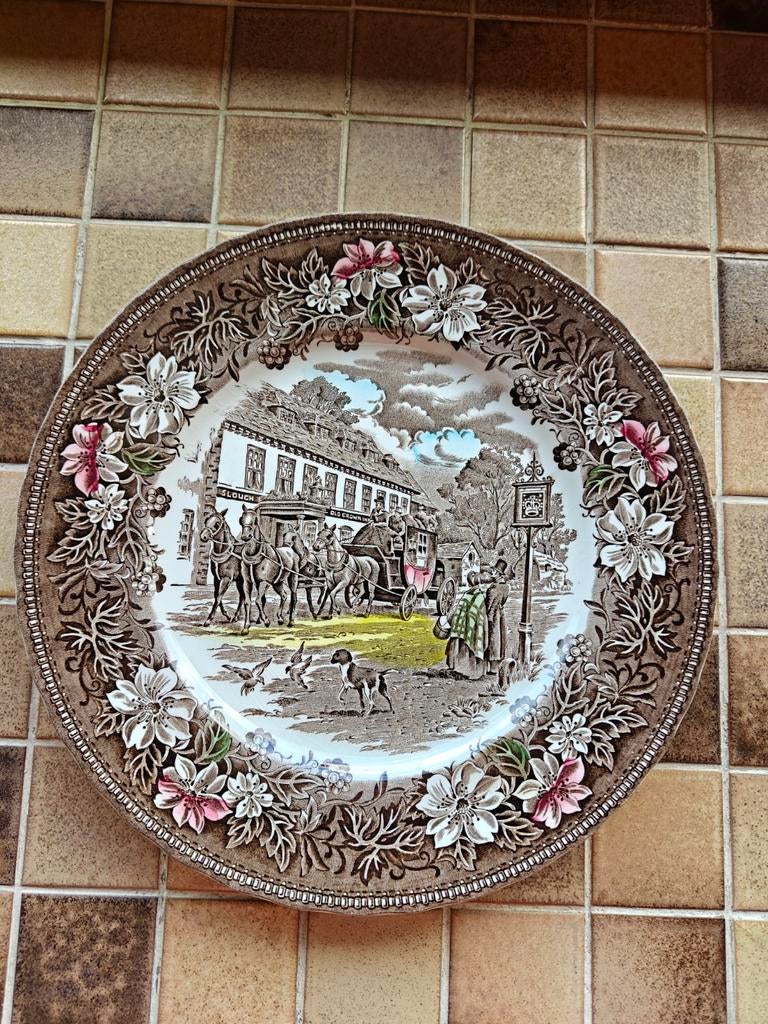 Decoratief bord Royal Tudor Ware, Ophalen of Verzenden