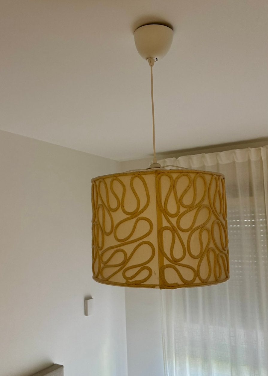 Beige hanglamp, Ophalen, Zo goed als nieuw, Beige, Hanglamp