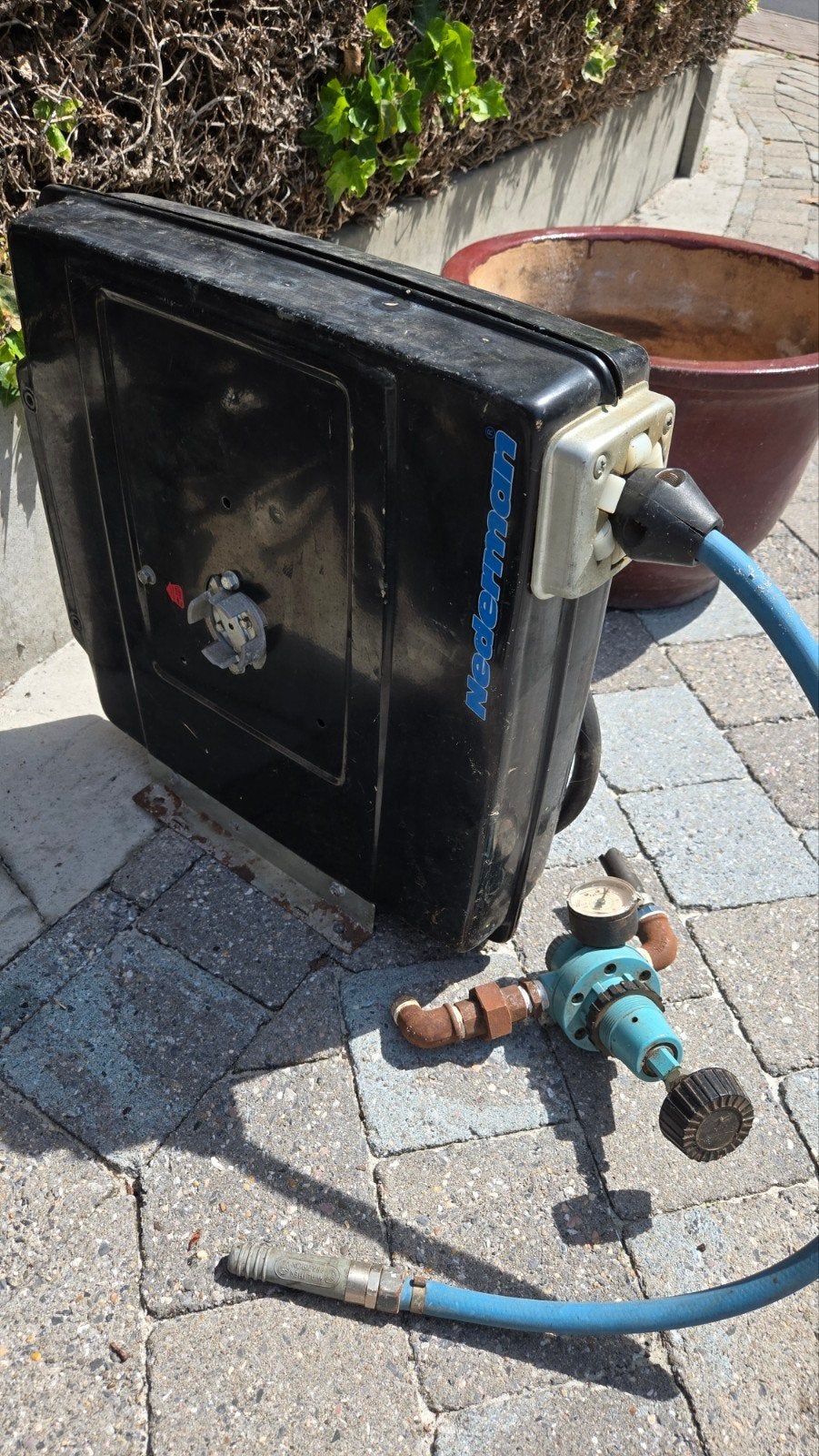 Nederman haspel 883, Enlèvement, Utilisé