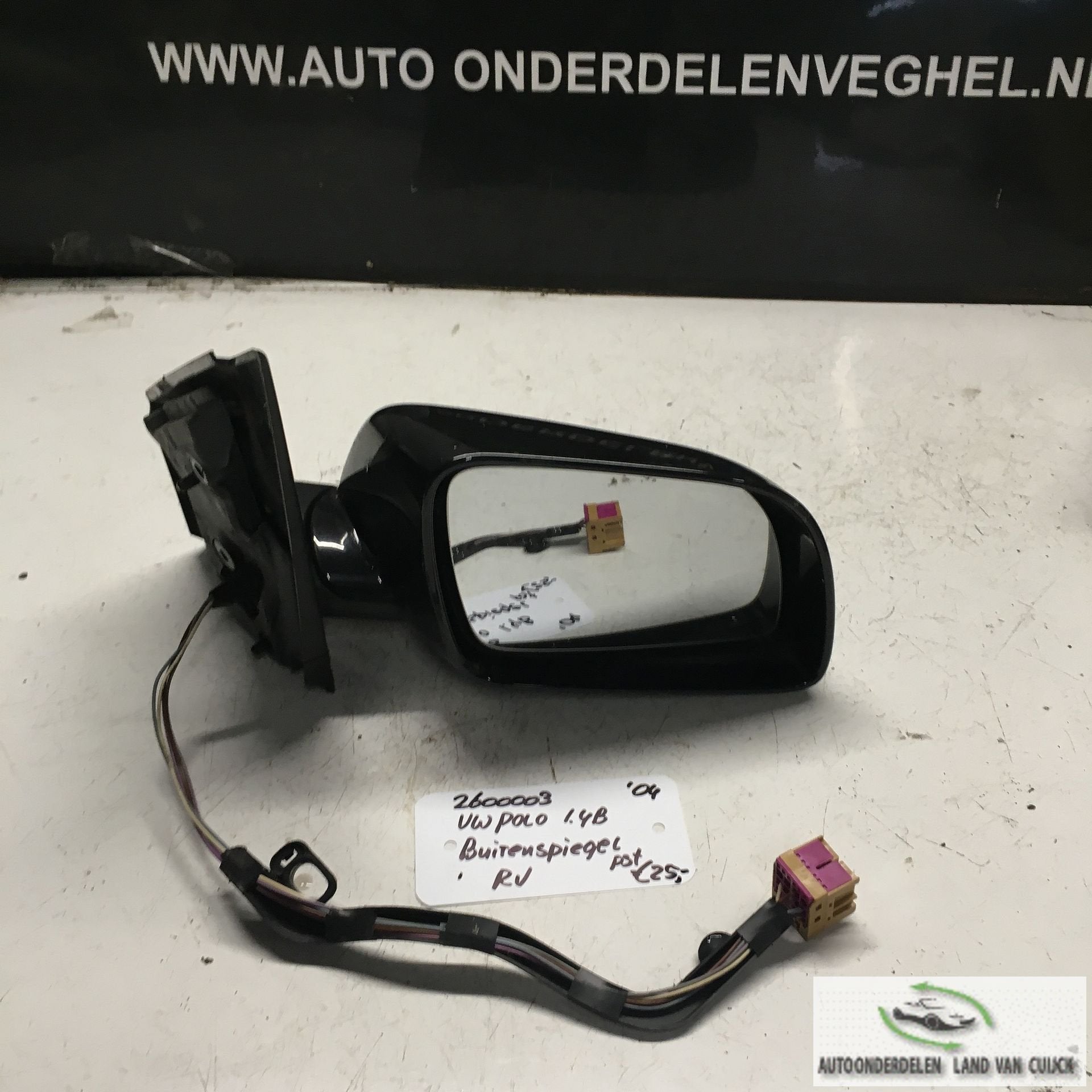 Vw Polo  1.4 B  2004  2600003   Elektr   Buitenspiegel Links, -, Utilisé, -, -