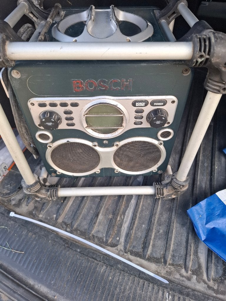 Radio de chantier, Enlèvement, Utilisé, Radio de chantier