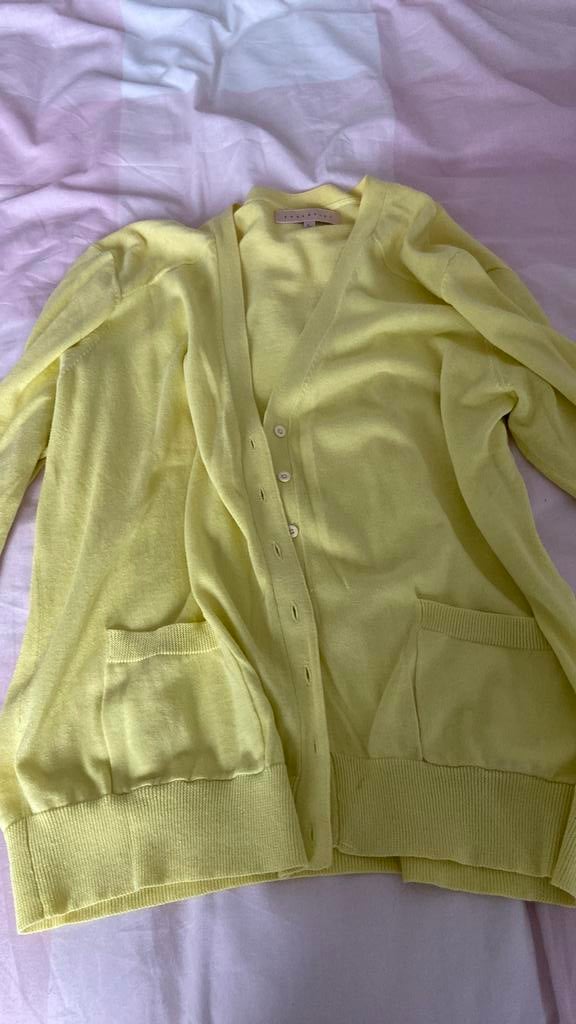 Zachtgeel vestje L Essentiel, Kleding | Dames, Ophalen of Verzenden, Zo goed als nieuw, Maat 42/44 (L), Geel