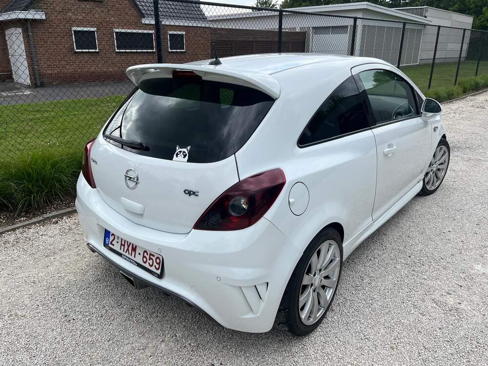 Opel corsa d opc, Auto's, Bluetooth, Euro 5, Blauw, Leder