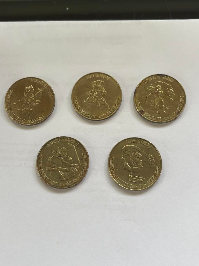 Tokens Total reeks Napoleon Bonaparte 1969, Ophalen of Verzenden