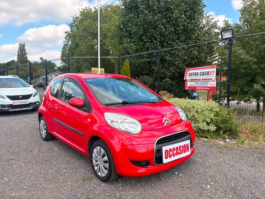Citroën C1 1.0i Séduction 3 Portes 2011#GARANTIE 12 MOIS, Rouge, Euro 5, Achat, Entreprise