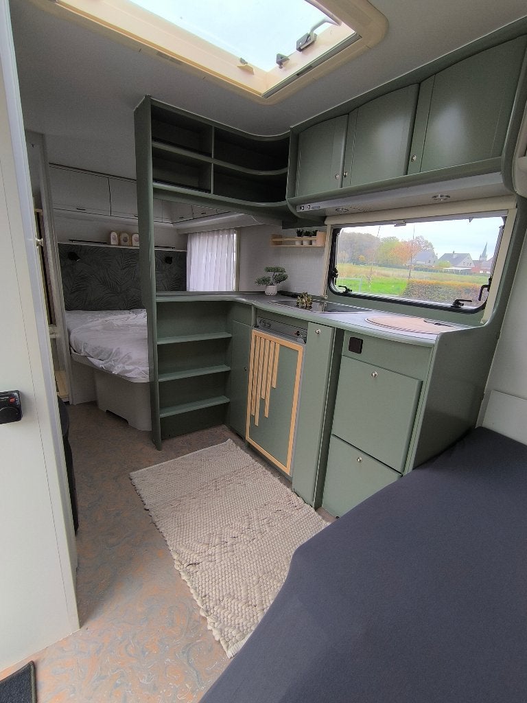 Gepimpte caravan Adria 502 up, Caravans en Kamperen, Caravans, Frans bed, Treinzit, Particulier, Adria