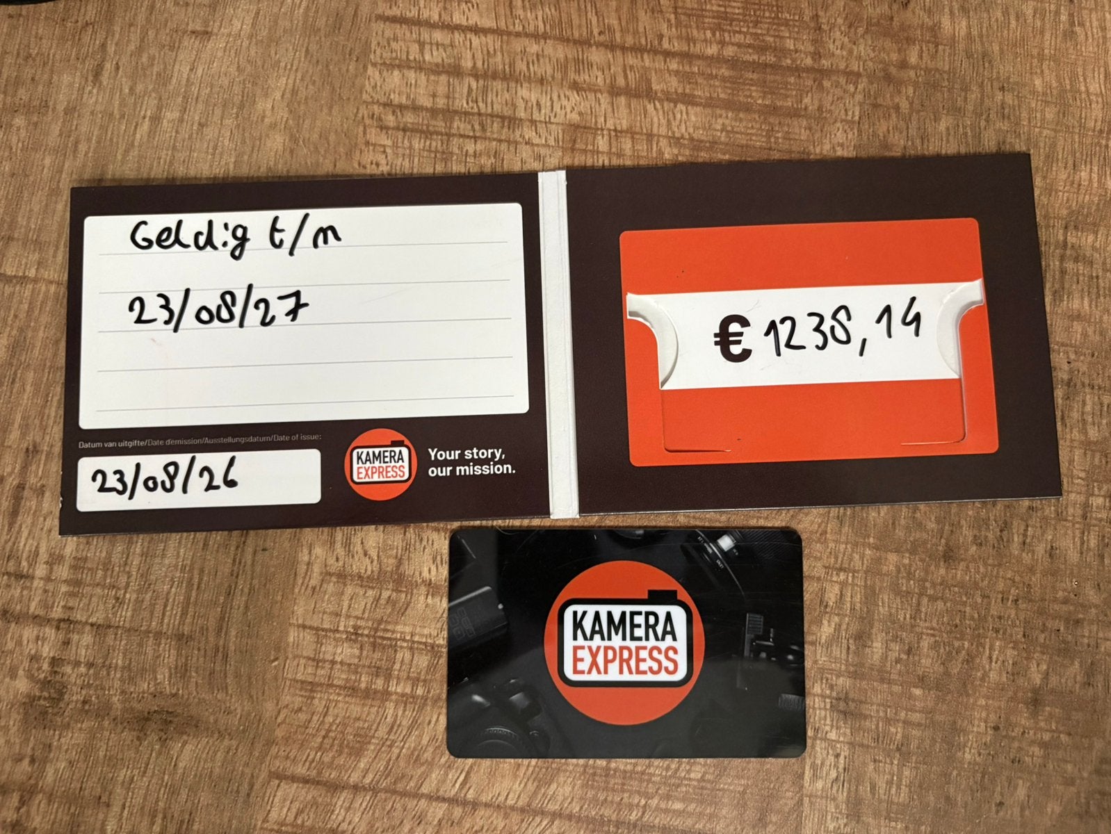 Kamera Express Cadeaubonnen twv €1800, Enlèvement ou Envoi, Comme neuf