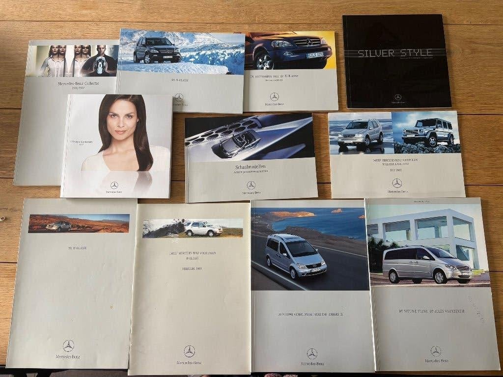 Brochures Mercedes Benz, Livres, Autos | Brochures & Magazines, Enlèvement, Comme neuf, Mercedes
