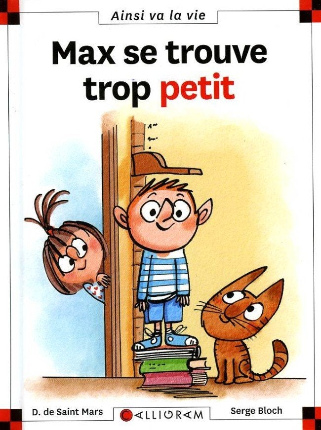 Ainsi va la vie – Max se trouve trop petit T111 EO, Boeken, 5 of 6 jaar, Jongen of Meisje, Nieuw, Ophalen of Verzenden