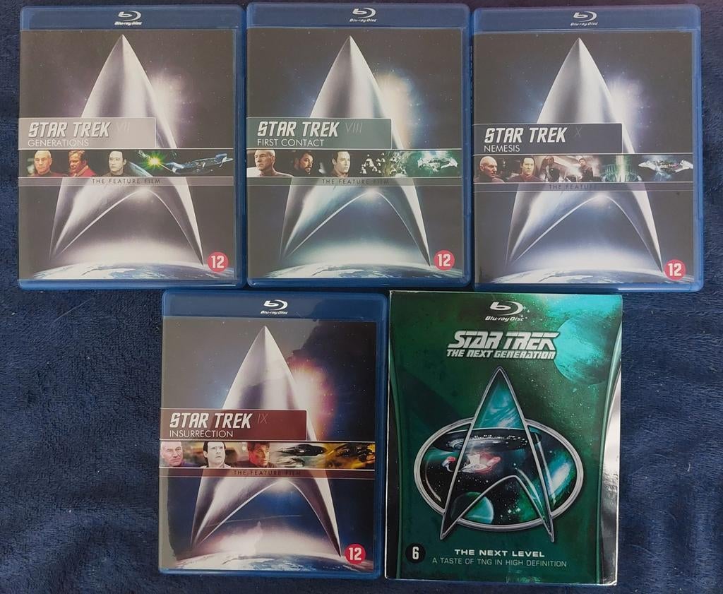 Star Trek The Next Generation Blu-Rays, Ophalen, Zo goed als nieuw