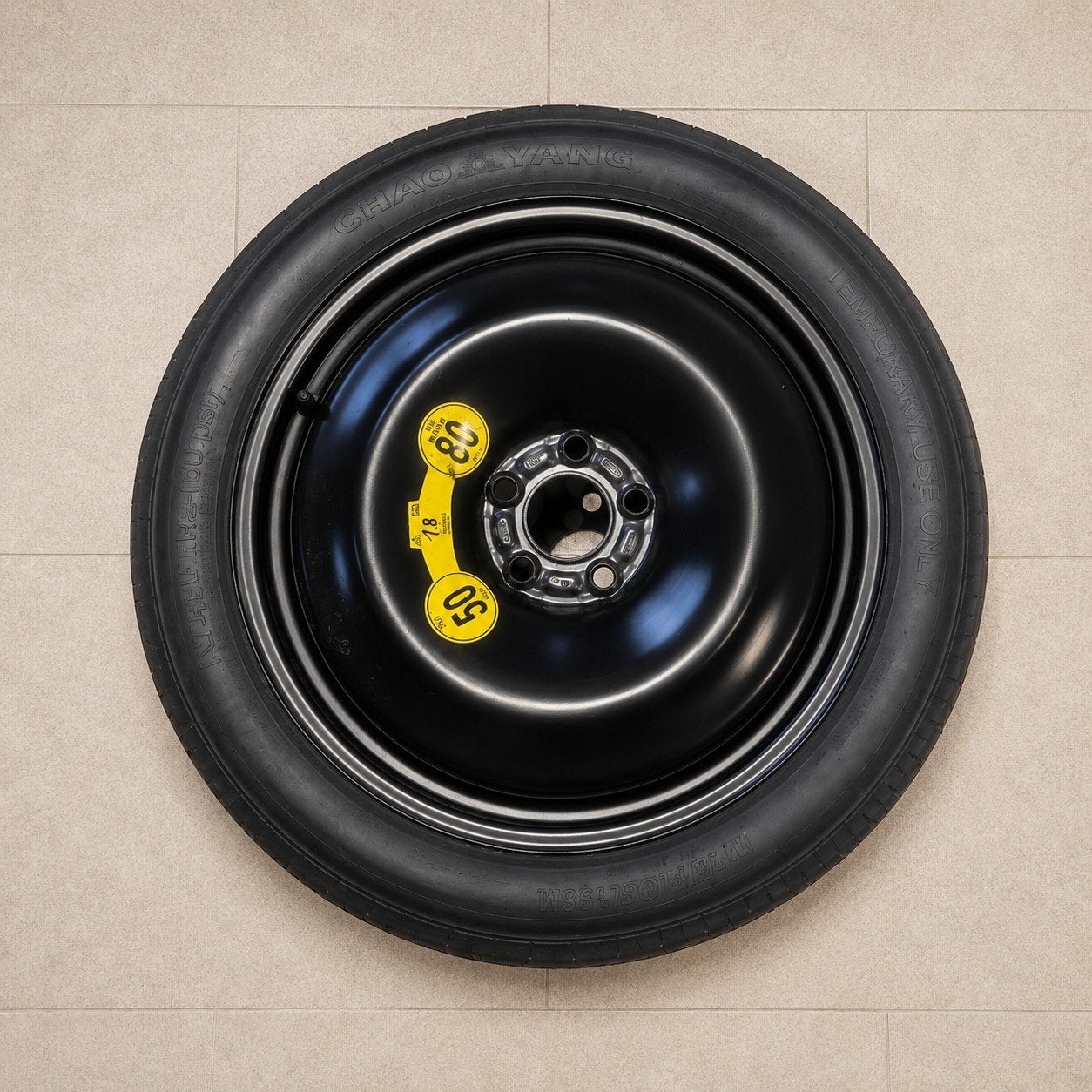 Roue secours Volvo XC60/XC90 T125/80 R18 - 5108, Autos : Pièces & Accessoires, Enlèvement ou Envoi