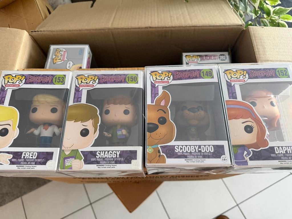 Pop scooby doo avec protection, Verzamelen, Ophalen, Zo goed als nieuw