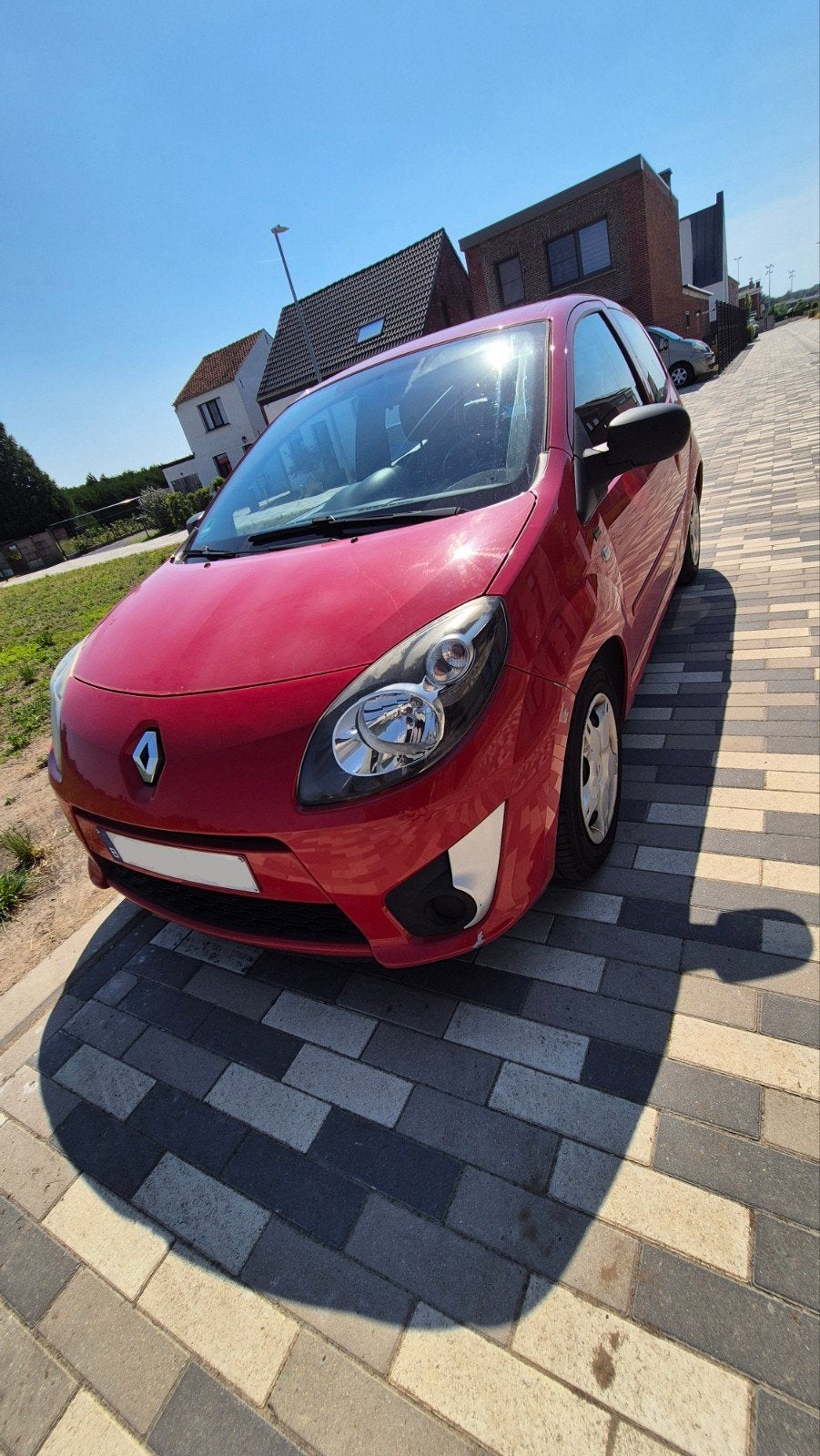 Renault Twingo 2011, Autos, Renault, Rouge, Euro 5, Particulier, Tissu