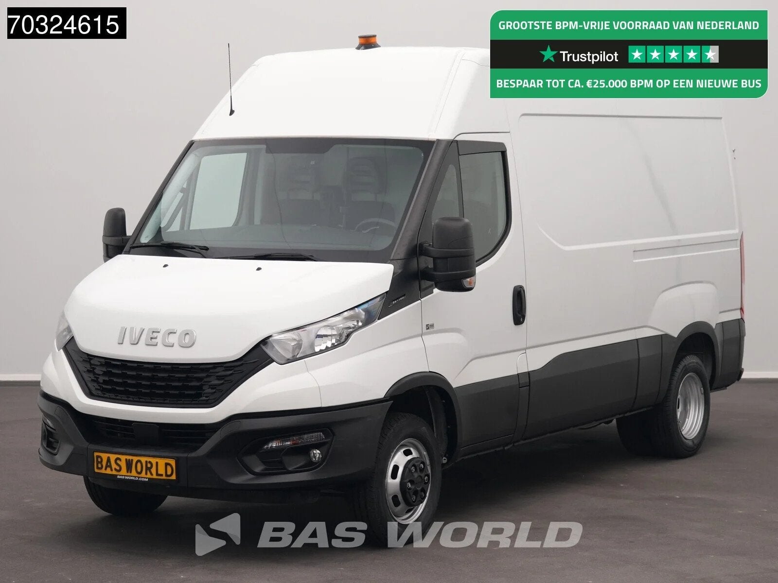 Iveco Daily 35C14 Dubbellucht L2H2 3,5t Trekhaak Airco Cruis, Autos, Achat, Euro 6, Entreprise, Boîte manuelle