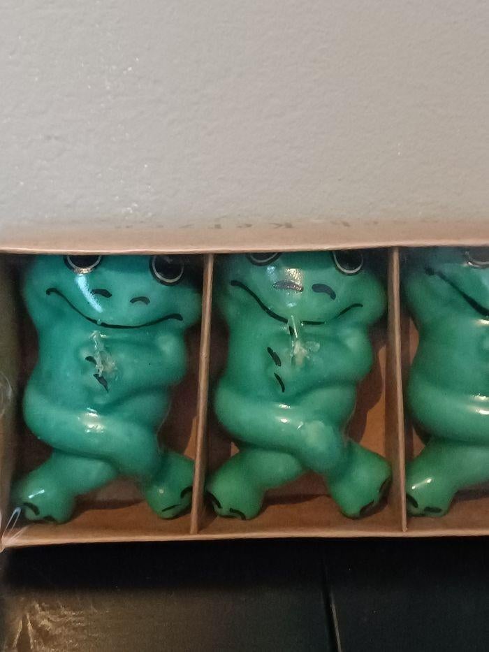 Bougies grenouille, Enlèvement ou Envoi, Bougie, Autres matériaux, Neuf