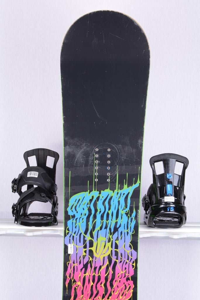154 160 snowboard SANTA CRUZ CASE NUMBER, CAMBER, Ophalen of Verzenden, Gebruikt, Bindingen
