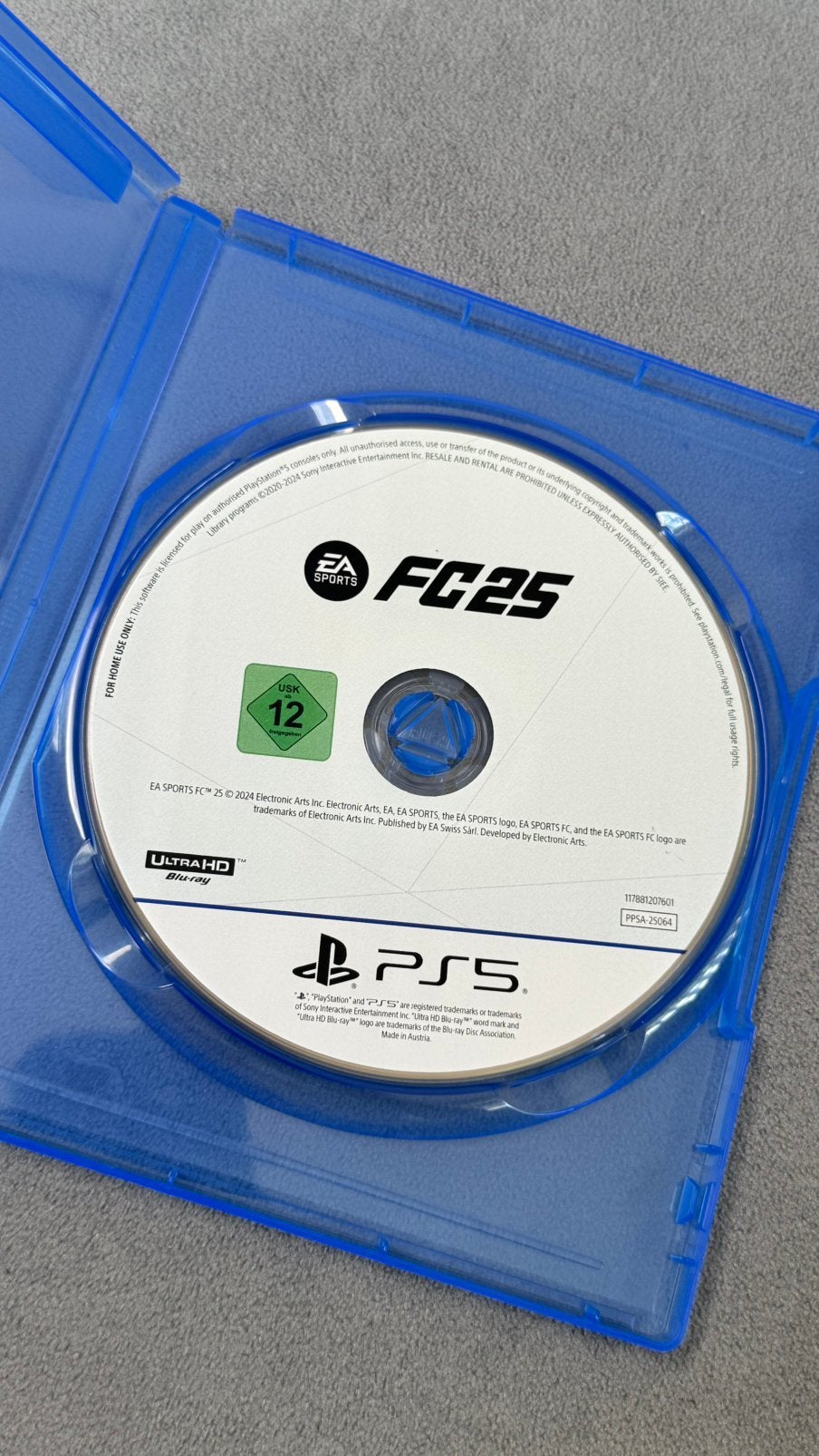 Fc25 voor ps5, Enlèvement, Comme neuf