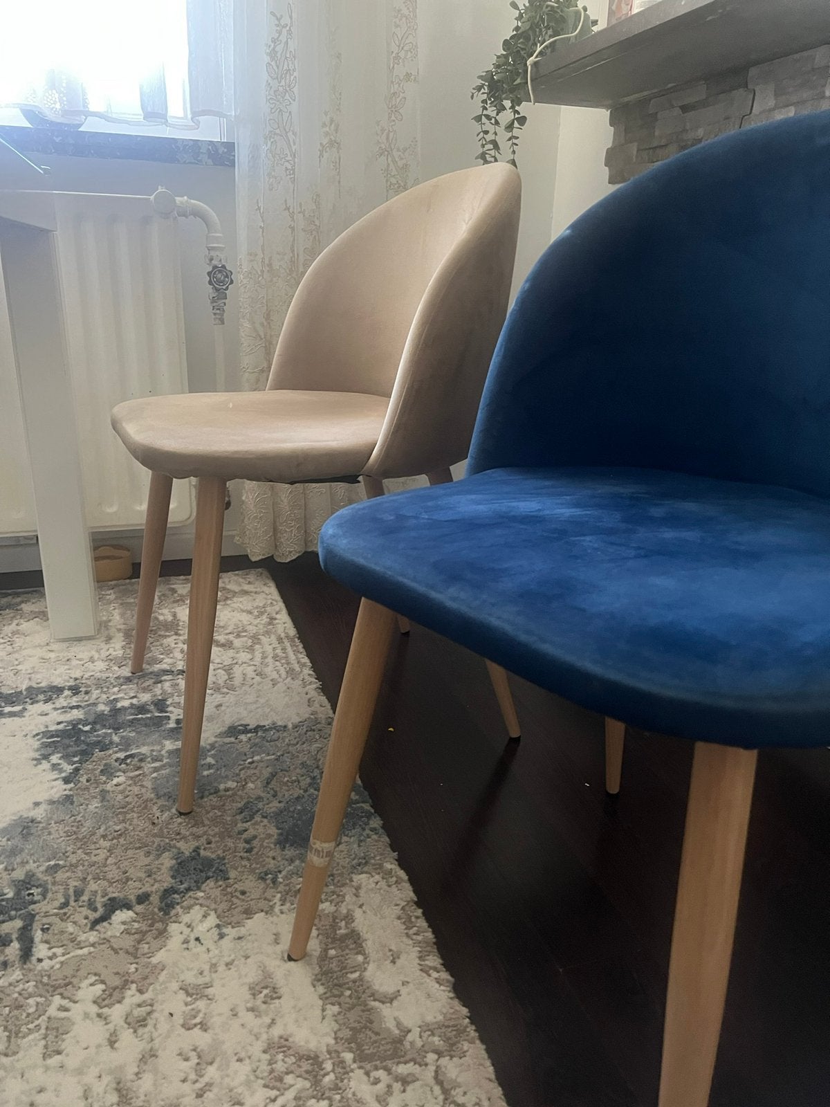 4 Eetkamerstoelen, Ophalen, Zo goed als nieuw